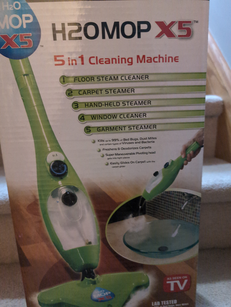 H2OMOP X5 5 in 1 Cleaning Machine