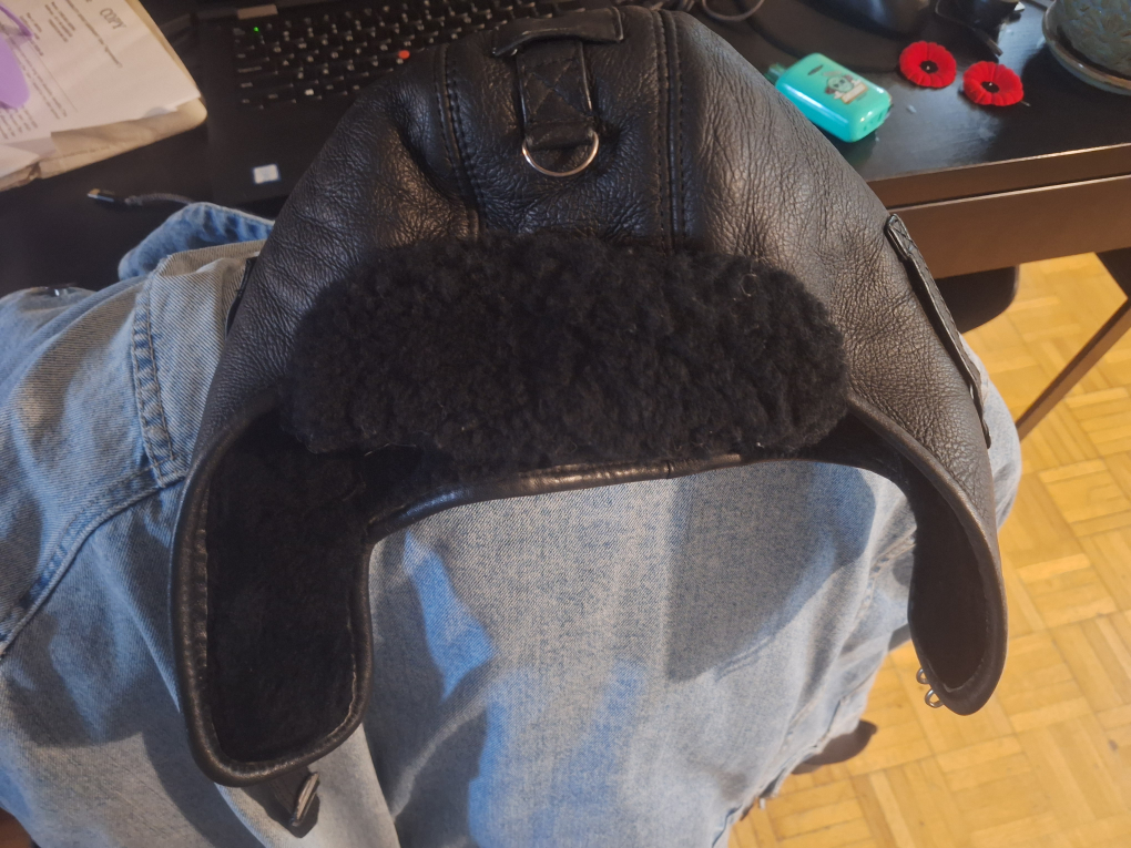 Ricardo BH Sheepskin Pilot Hat