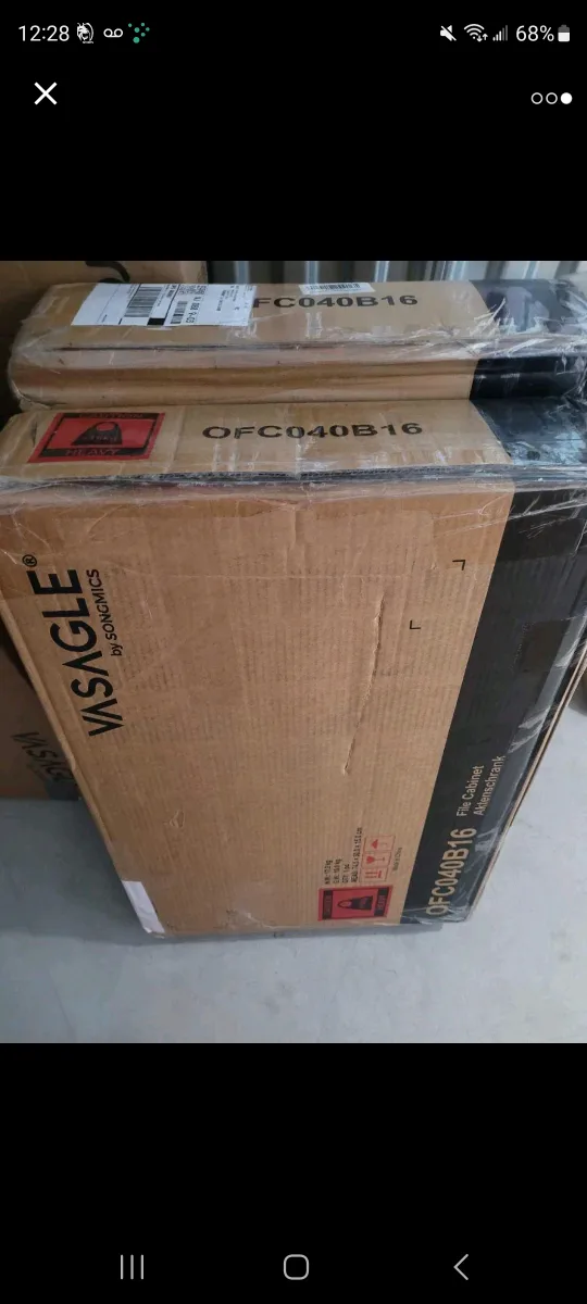 Visagle 2-Drawer Mobile File Cabinet image indicator(3)