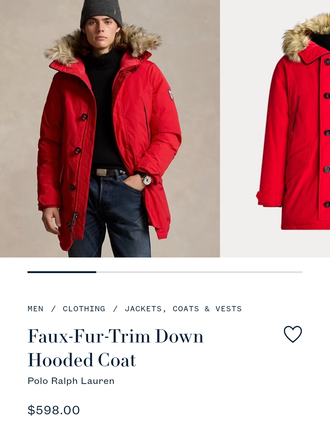 Polo Ralph Lauren Faux Fur Trim Down Hooded Coat - photo 5