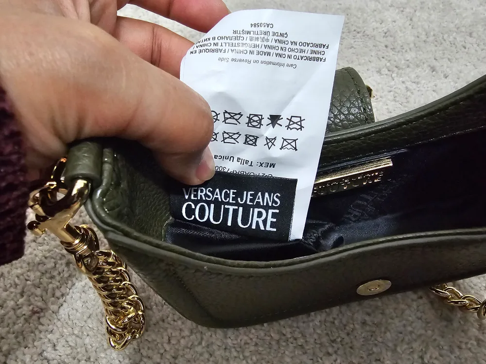 Authentic Versace Jeans Couture Mini Chain Bag image indicator(5)