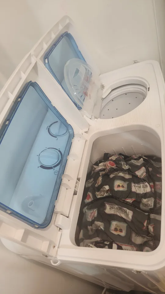 COSTWAY Portable Twin Tub Washing Machine thumbnail
