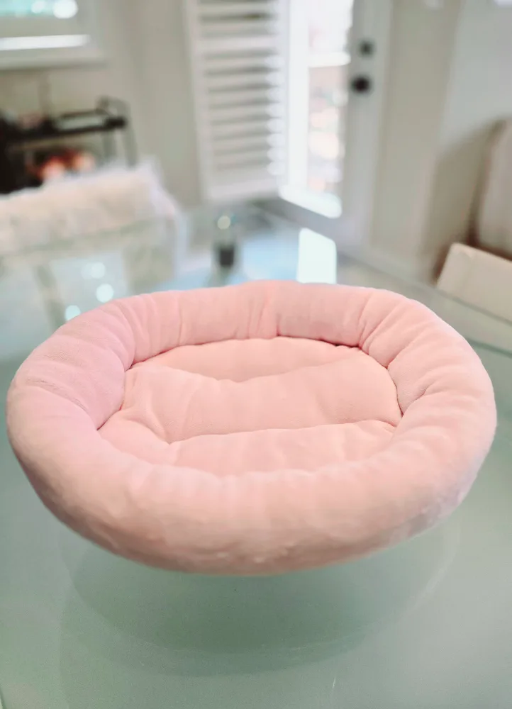 Pink Pet Bed image indicator(2)