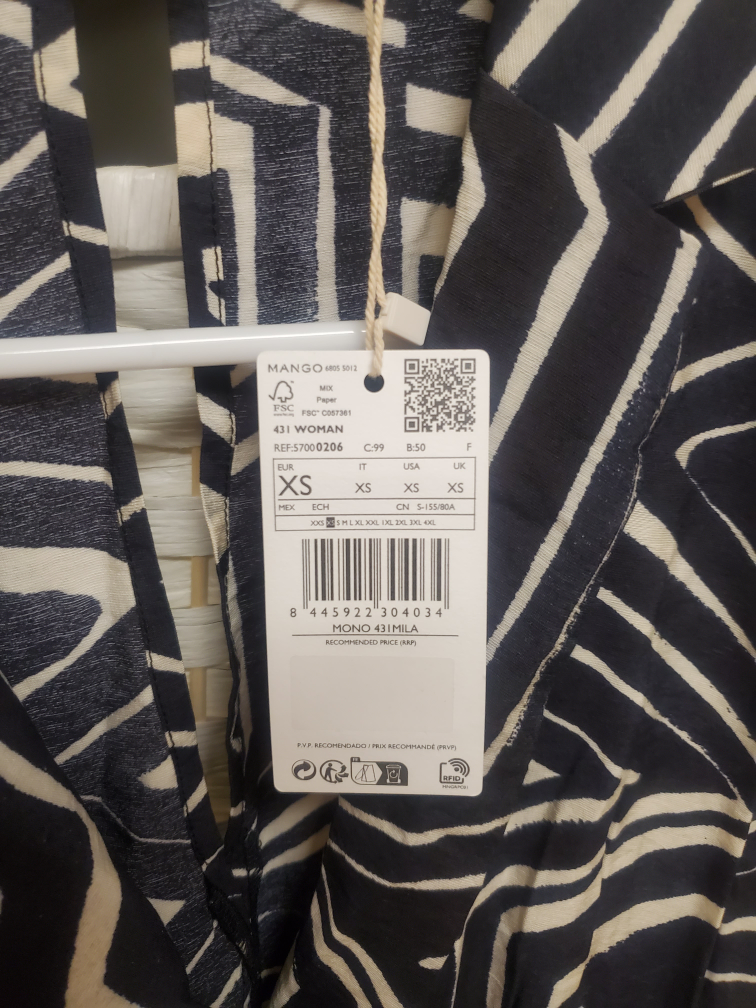 Brand New Mango Jumpsuit Size XS - photo 2