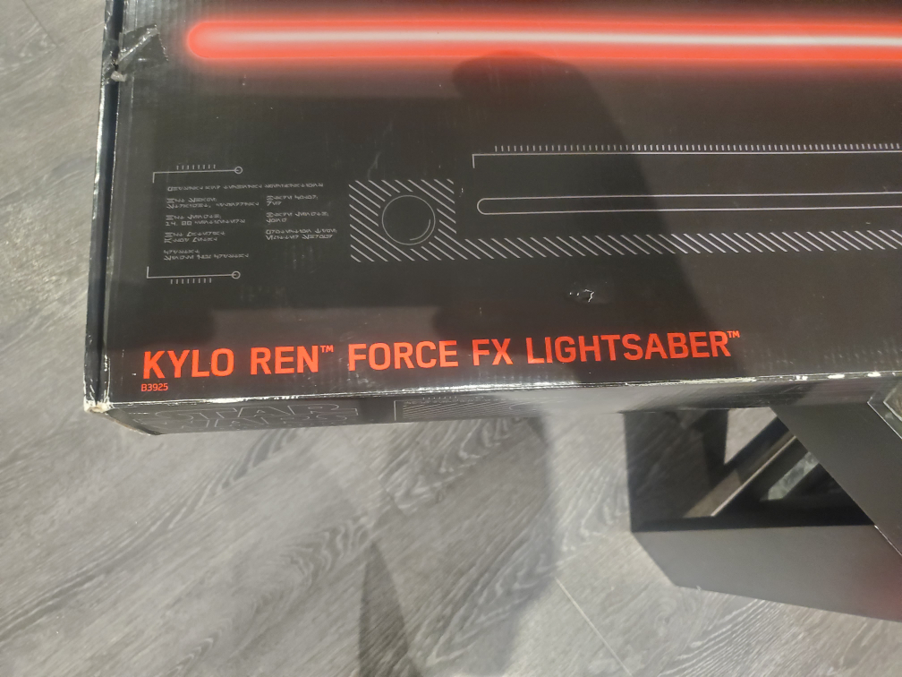 Star Wars Black Series Kylo Ren Force FX Lightsaber - photo 2