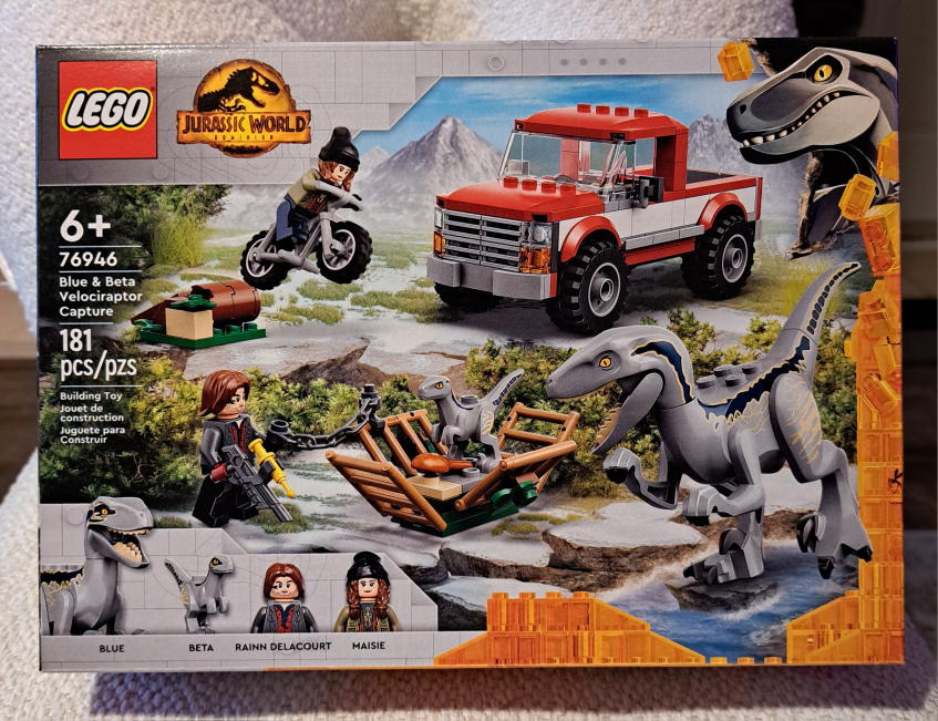 LEGO Jurassic World Blue & Beta Velociraptor Capture 76946 - photo 2