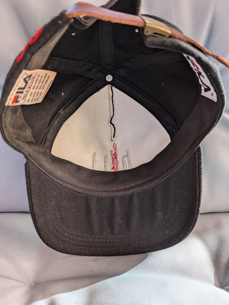 Vintage Fila x Grant Hill Leather Snapback Hat image indicator(2)