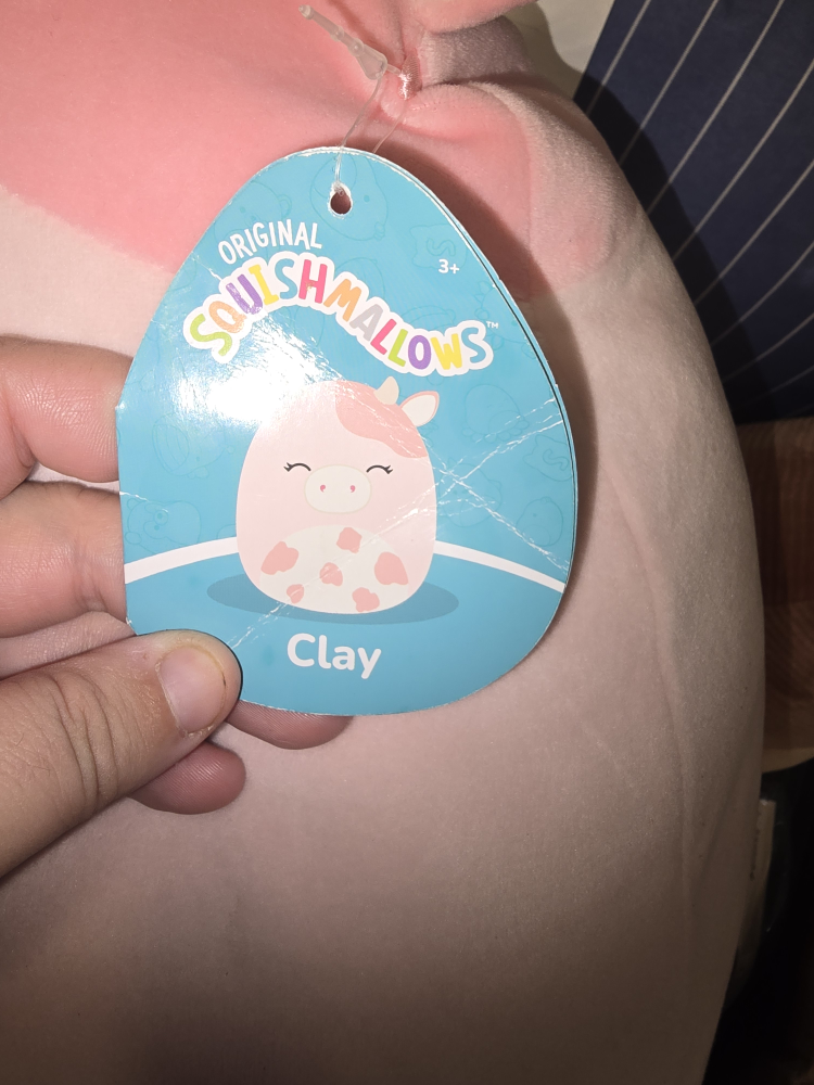 Original Squishmallows Clay the Cow - photo 2