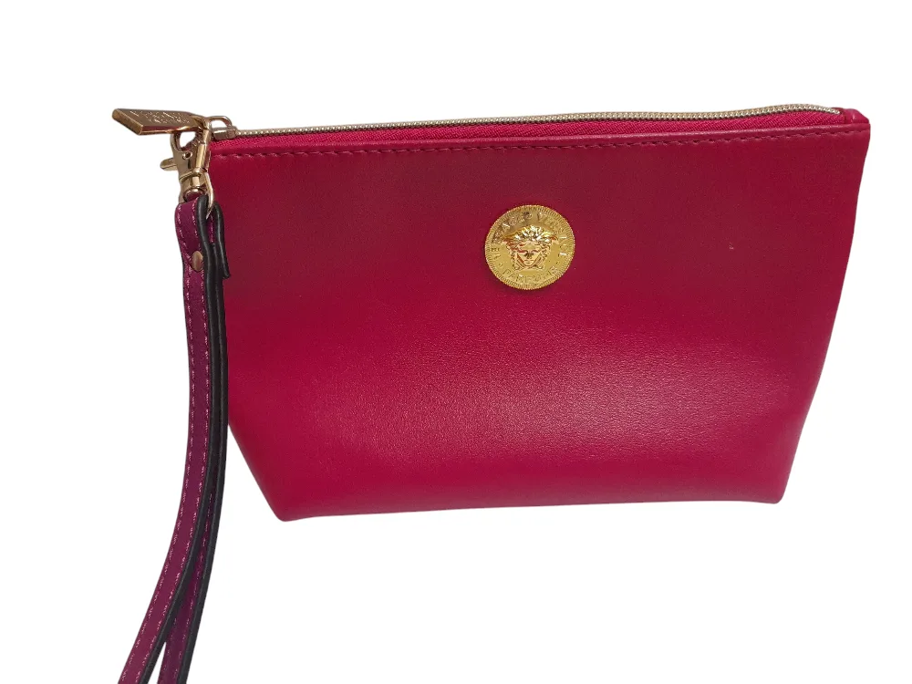 Versace Parfums Makeup Wristlet Bag 🧡 thumbnail