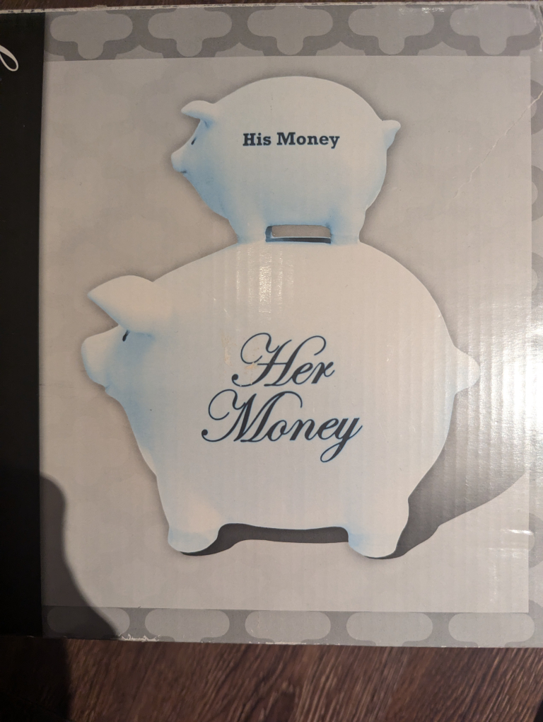 His & Her Piggy Bank Set