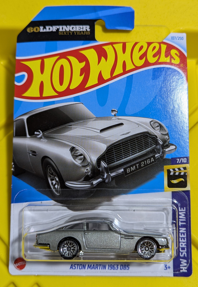 Hot Wheels Aston Martin DB5 Goldfinger 107/250