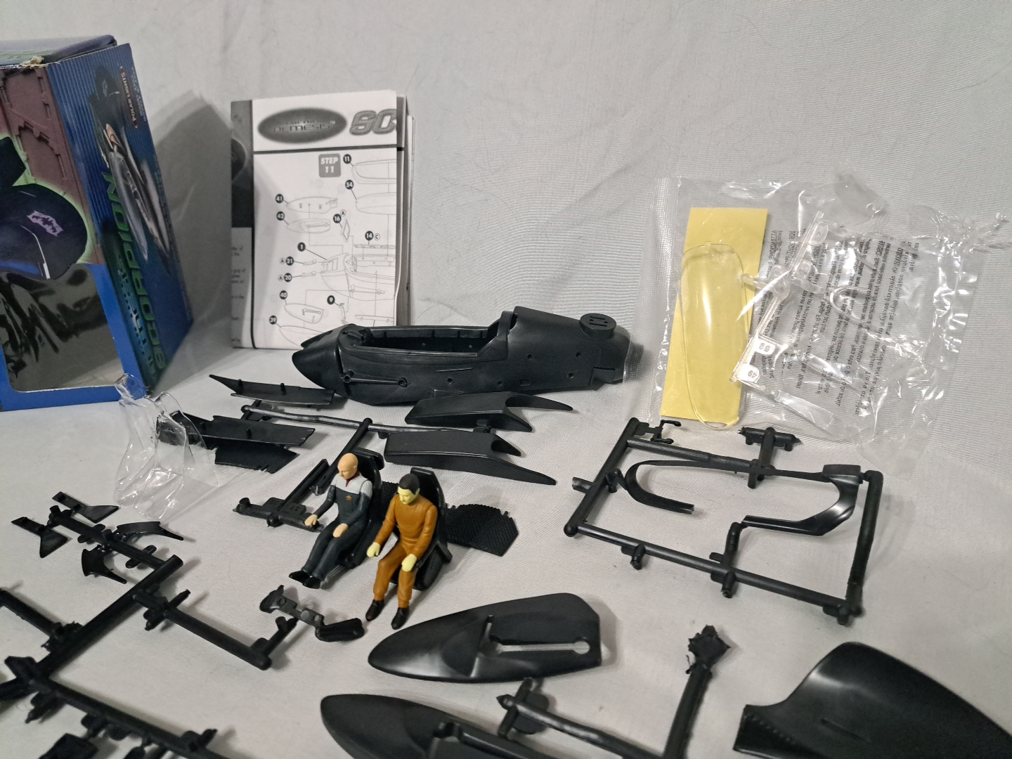 Star Trek Nemesis Scorpion Snap Together Model Kit - photo 5