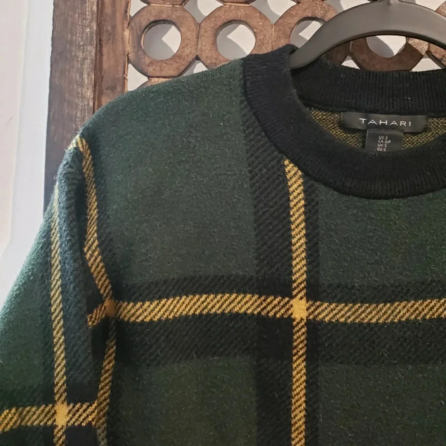 Tahari Plaid Sweater image indicator(4)