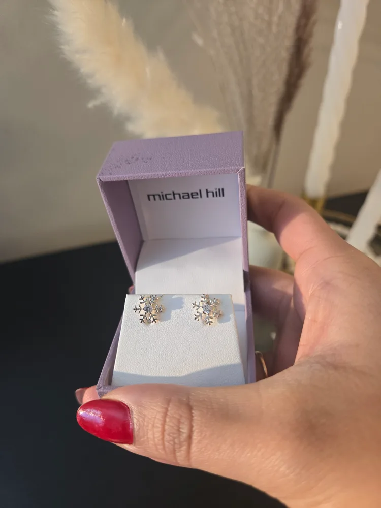 Michael Hill Snowflake Earrings image indicator(2)