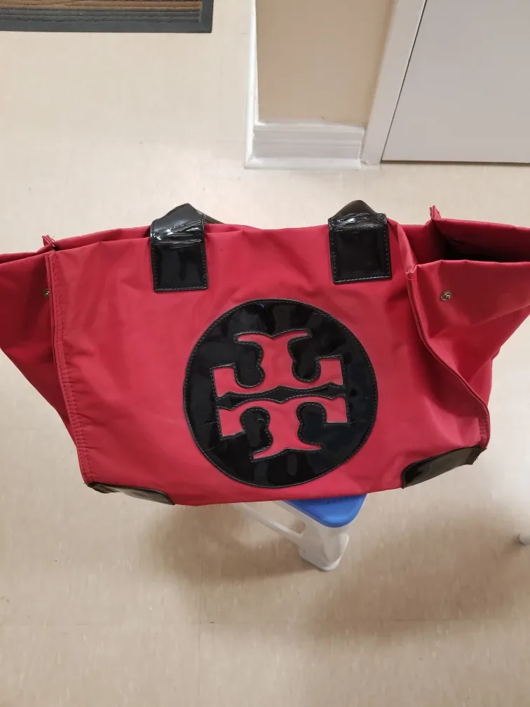 Tory Burch Red Tote Bag thumbnail