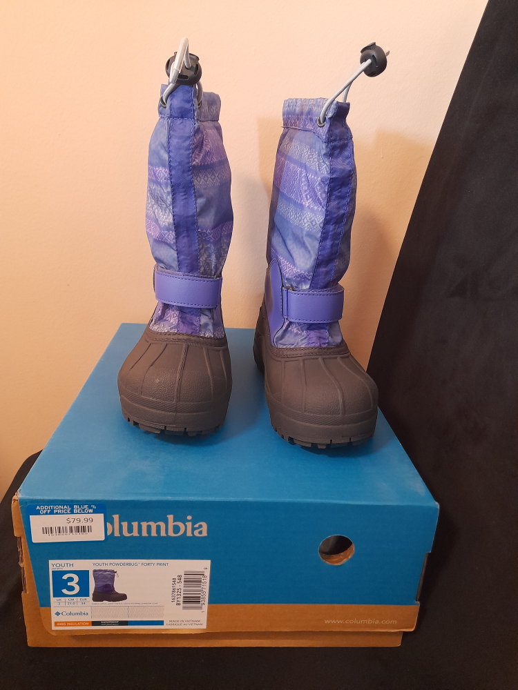 Columbia winter boots, size 3, unworn - photo 3