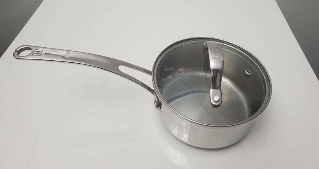 Heritage Stainless steal sauce pan 15cm image indicator(3)