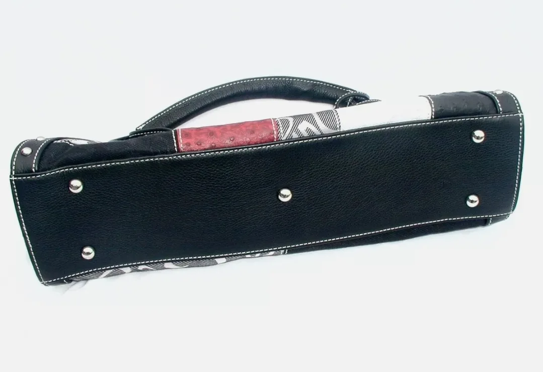 Studded bag purse GG...ING multi color multi texture image indicator(3)