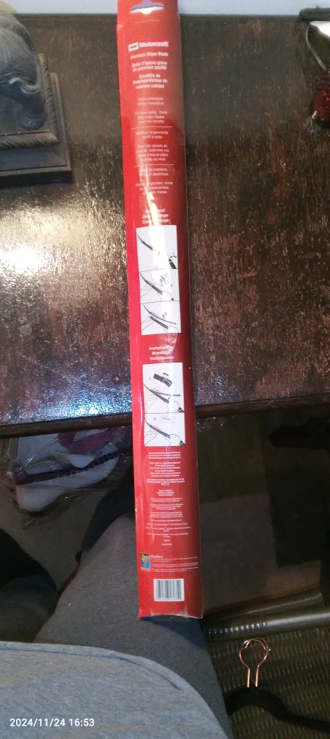 Ford Vehicle Only replacement Motorcraft Wiper Blade image indicator(2)