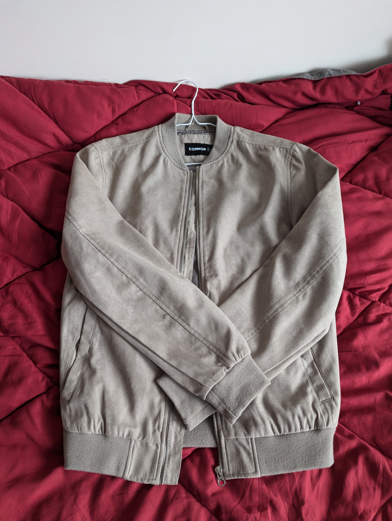 Connor Suede Bomber Jacket - photo 3