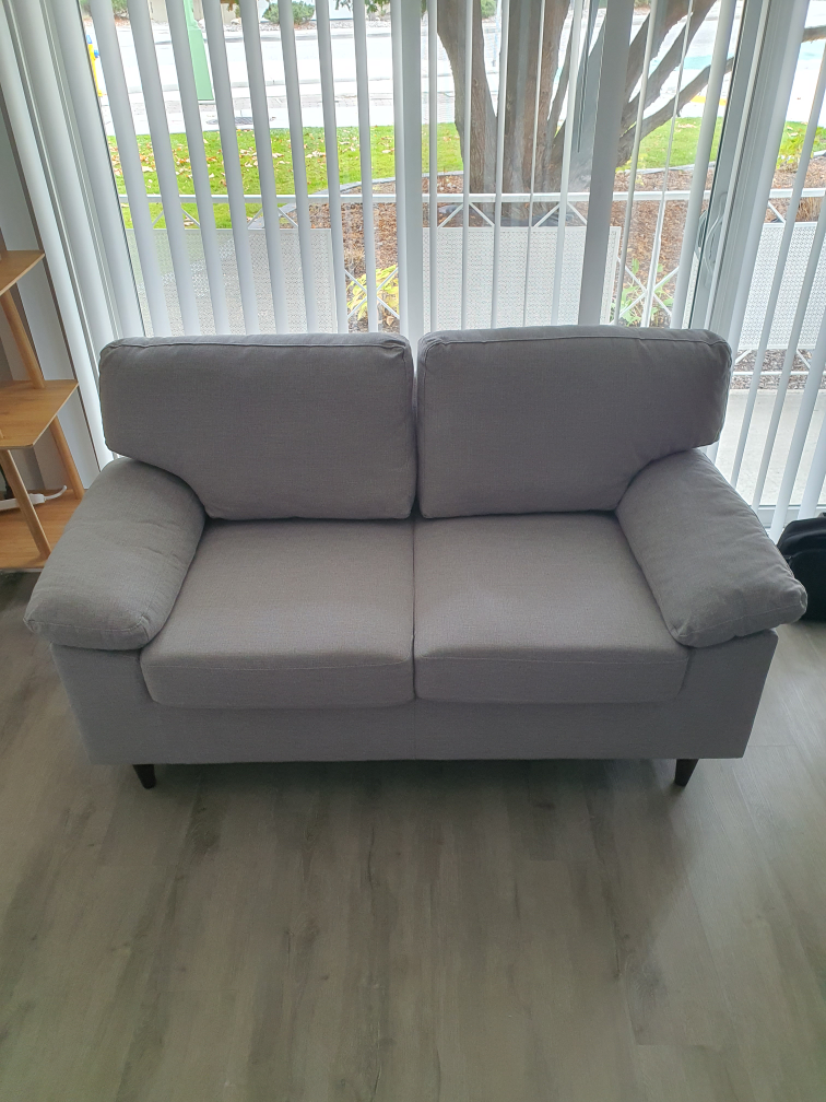 Clean Comfy 2 seater love seat.