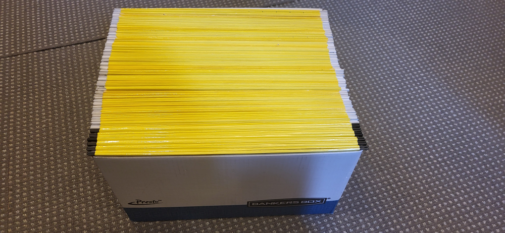 Bankers Box - Yellow File Folders