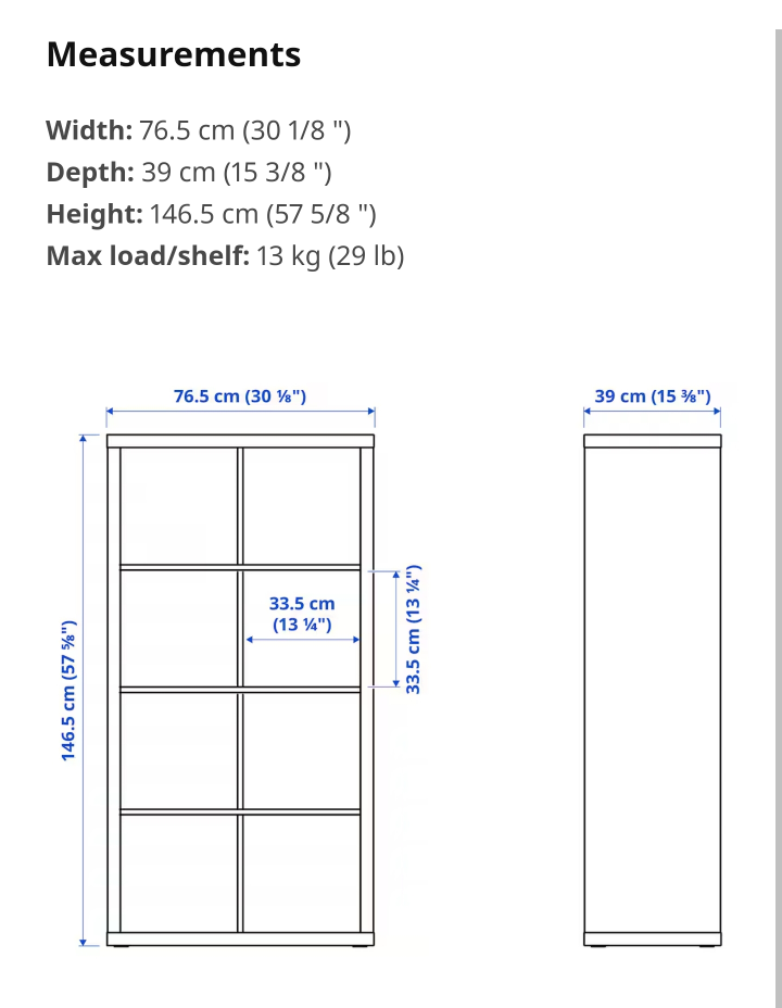 Ikea Kallax Shelf unit - photo 2