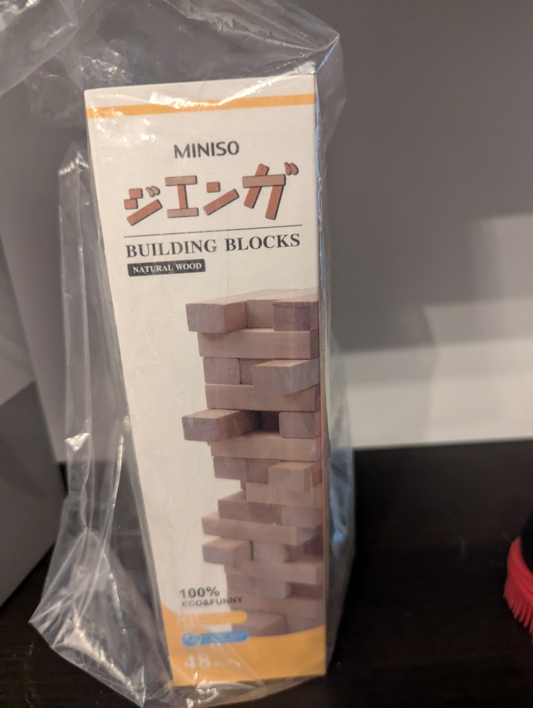 Miniso Jenga Building Blocks