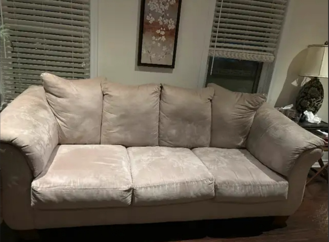 FREE SOFA SET Loveseat and 3 Seater Sofa - photo 3
