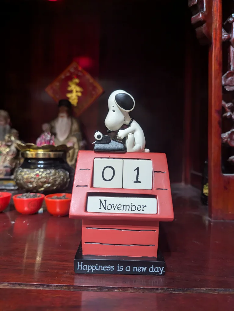 Snoopy Vintage Calendar