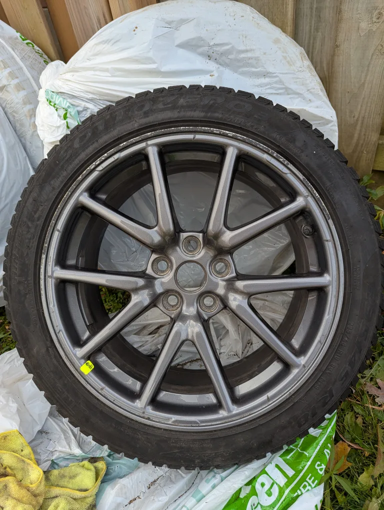 18 inch Tesla Model 3 Winter Tires and Rims thumbnail