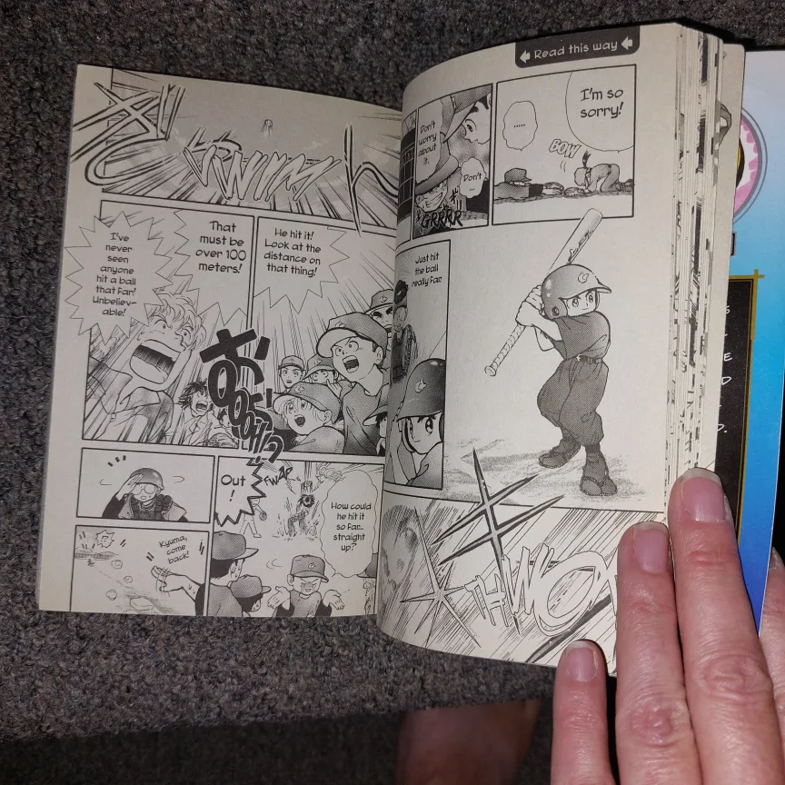 Ninja Baseball Kyuma! Vol. 1 Manga Book EUC image indicator(2)