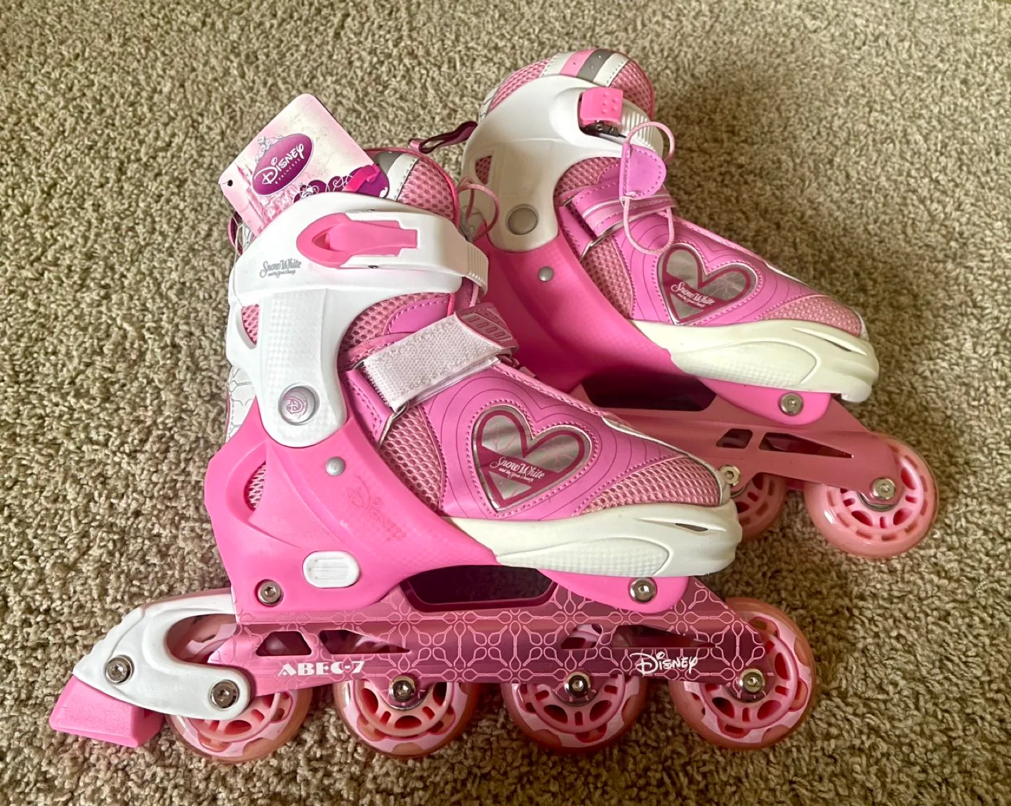 3 Pairs Brand New Disney Adjustable Roller Skates image indicator(3)