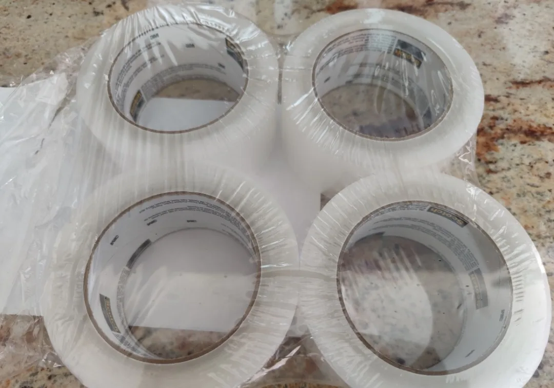 Scotch Packaging Tape - 4 Unused Rolls thumbnail
