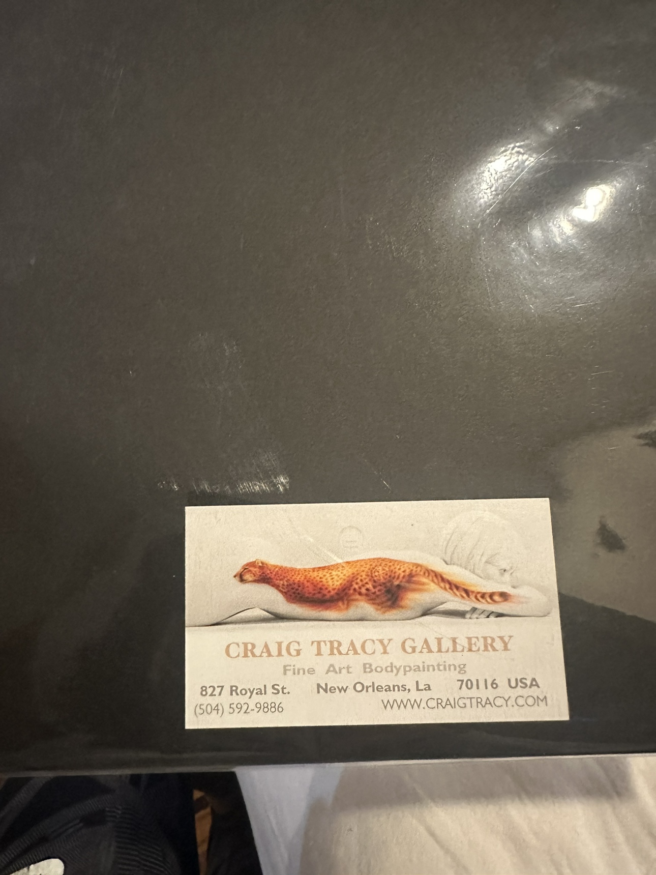 Craig Tracy Gallery "Chic" Elephant Body Painting Print - photo 2