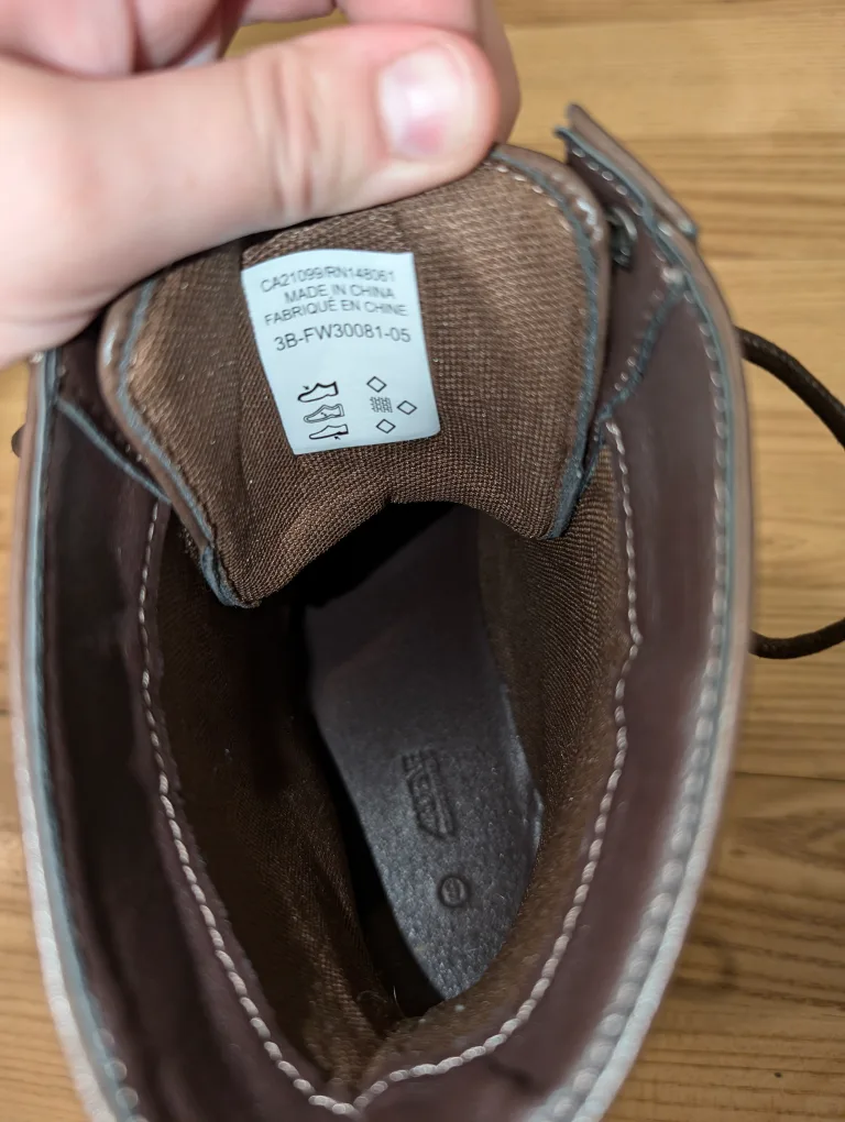 #Freecycle 🥕🥕 New Womens 9 Brown Faux Leather Combat Boots image indicator(4)