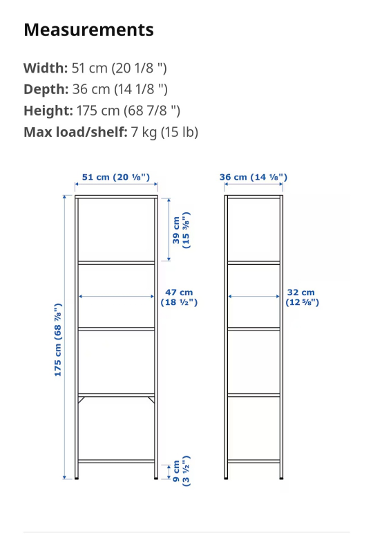 IKEA VITTSJÖ Shelf Unit - photo 4