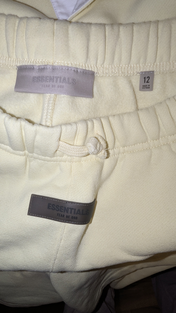 Fear of God Essentials Yellow 1977 Shorts - photo 4