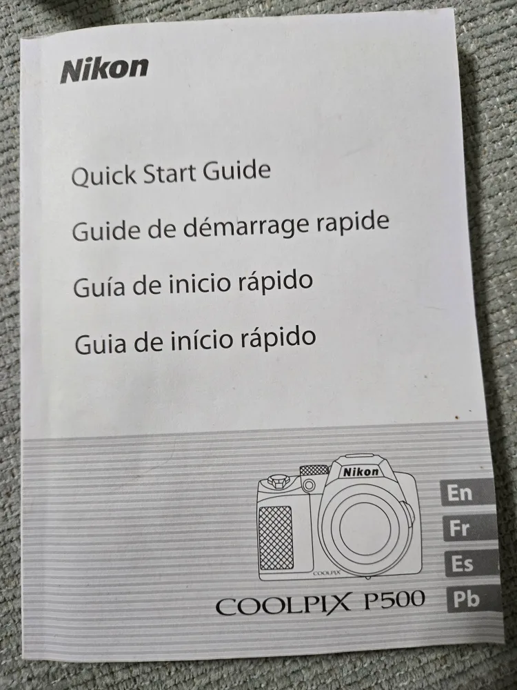 Nikon Coolpix P500 Digital Camera image indicator(5)