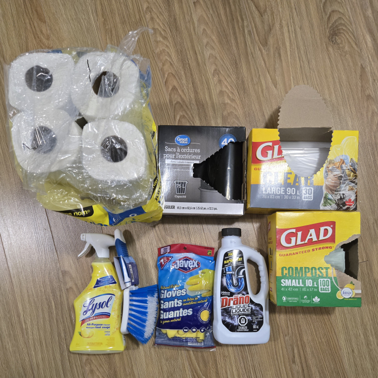Laundry and Cleaning Supplies Bundle