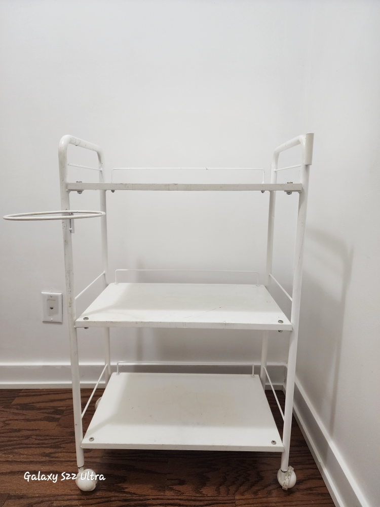 White Rolling trolly for spas - photo 3