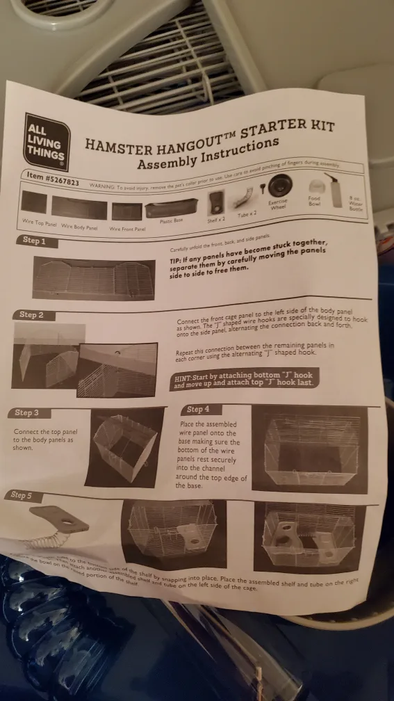 All Living Things Hamster Hangout Starter Kit image indicator(8)