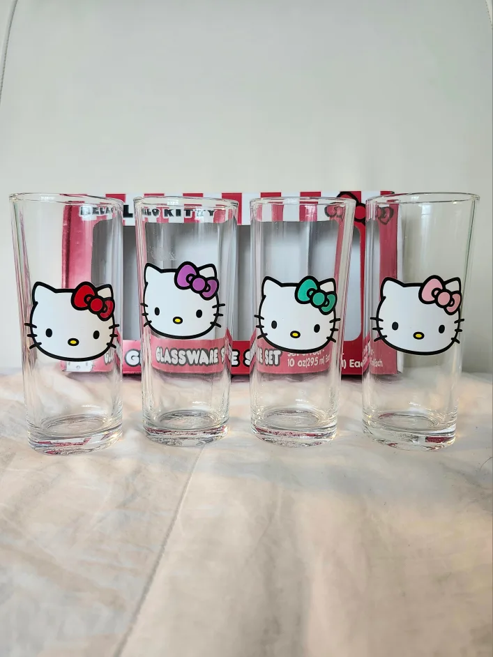 Hello Kitty Glassware Set image indicator(2)