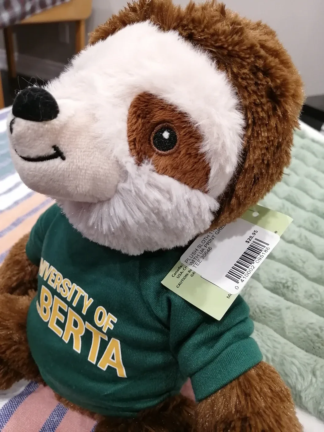 University of Alberta Plush Bear, Moose and Sloth image indicator(5)