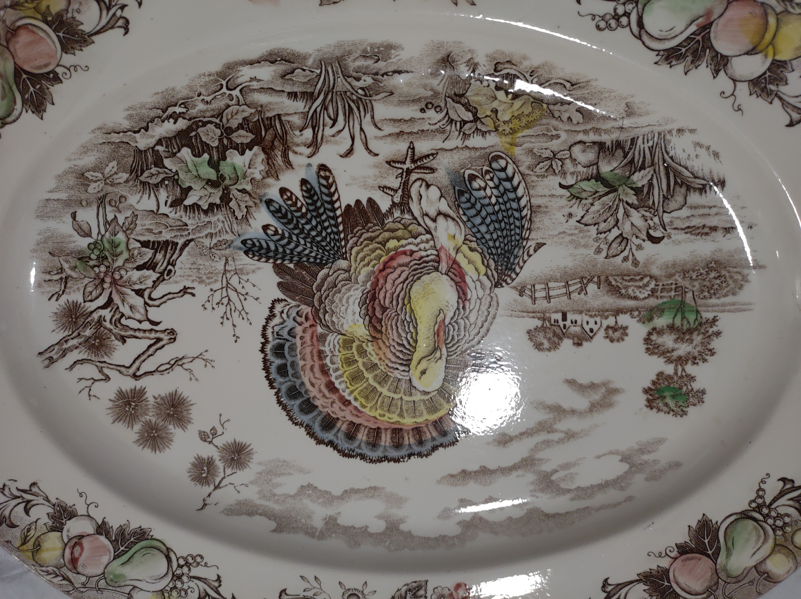 Vintage Turkey Platter - photo 3