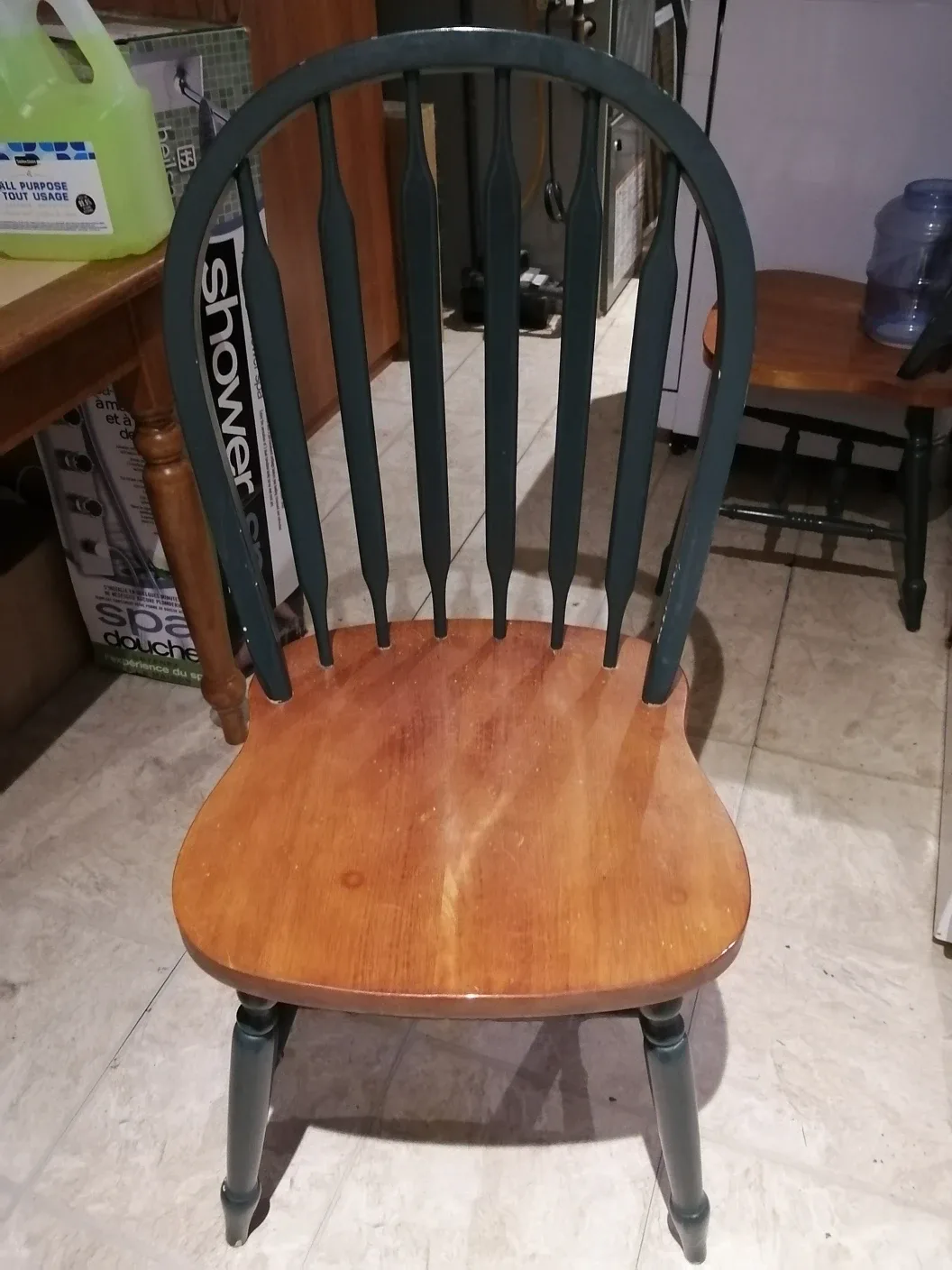 Green Tile Top Round Table image indicator(6)