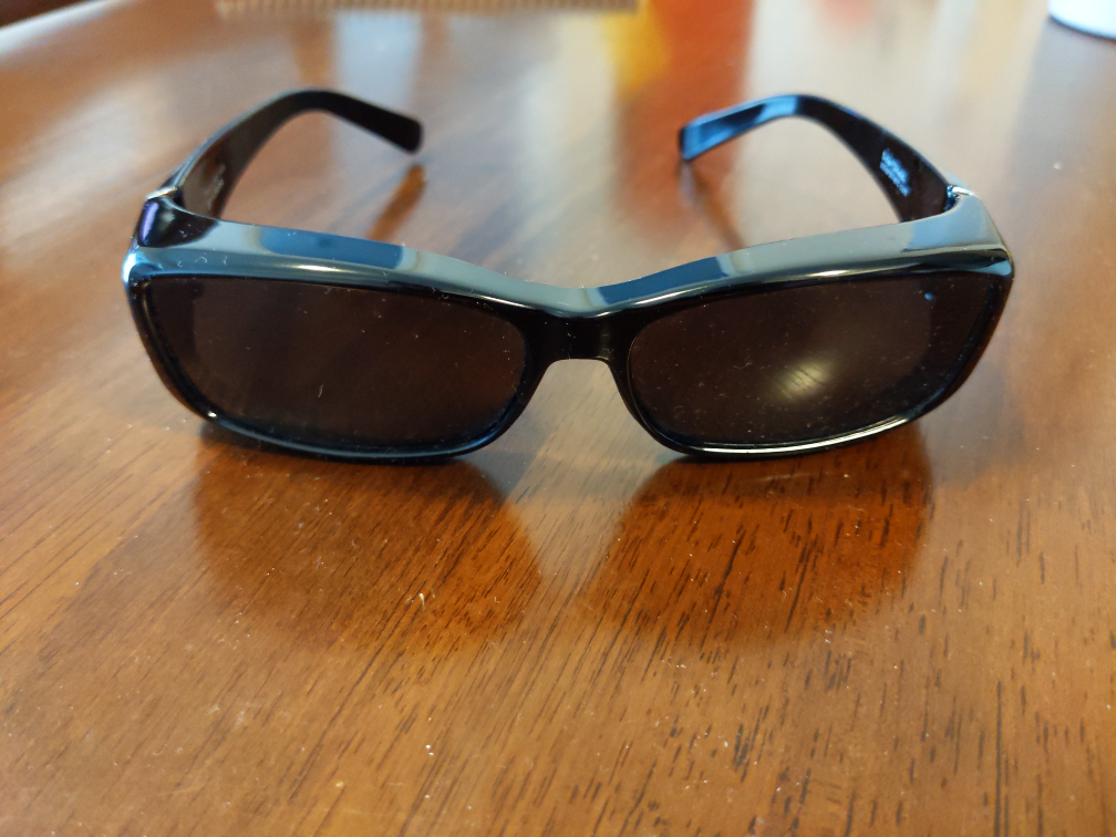 Wrap Around Black Sunglasses