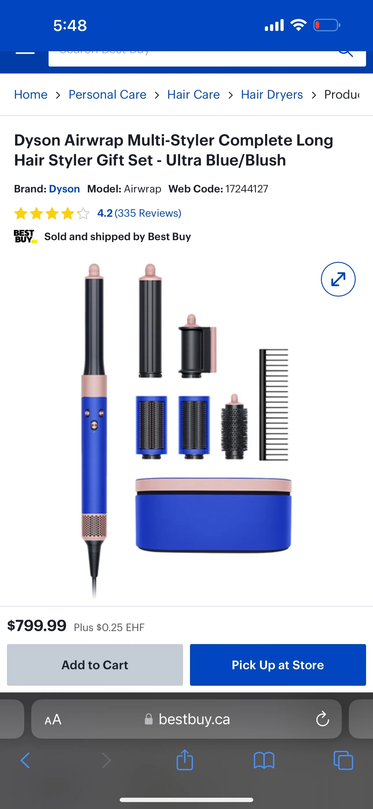 Dyson Air wrap Multi-styler complete long image indicator(9)