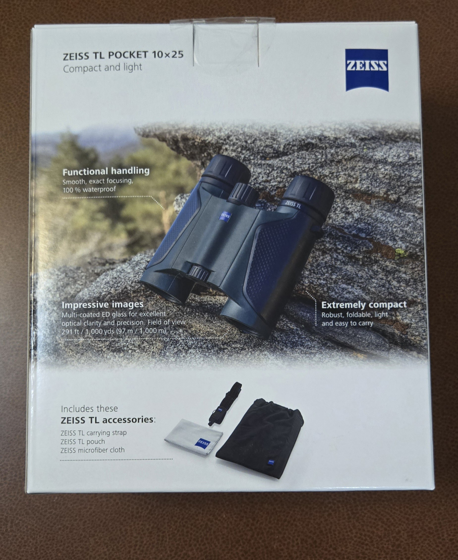 ZEISS TL Pocket 10x25 Binoculars
