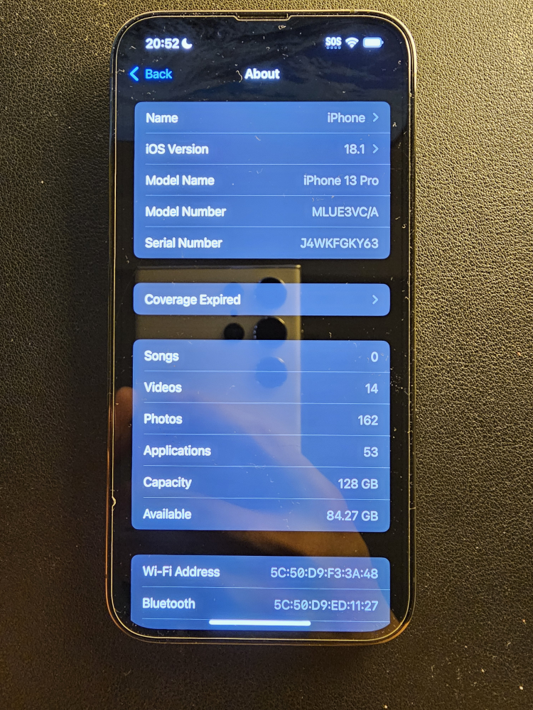 iPhone 13 Pro - 128 GB - Graphite - photo 5